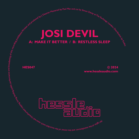 Josi Devil - Make It Better / Restless Sleep - Vinyl Record