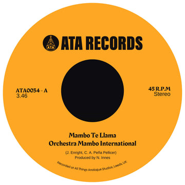 Orchestra Mambo International - Mambo Te Llama Vinly Record