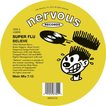 Super Flu - Believe Vinly Record