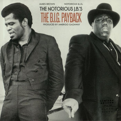 Notorious BIG vs James Brown - The Big Payback - Artists Notorious BIG vs James Brown Genre Funk, Hip-Hop, Mash-up Release Date 1 Jan 2023 Cat No. NOTORIOUSJBS Format 12" Vinyl - Amerigo Gazaway - Vinyl Record