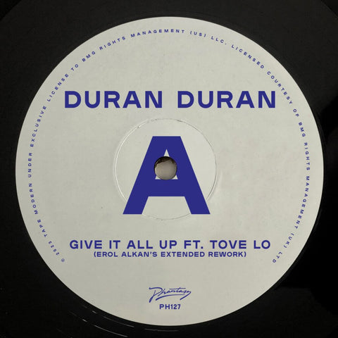 Duran Duran - GIVE IT ALL UP ft. Tove Lo - Artists Duran Duran Genre Disco House, Pop Release Date 26 May 2023 Cat No. PH127 Format 12" Vinyl - Phantasy Sound - Vinyl Record