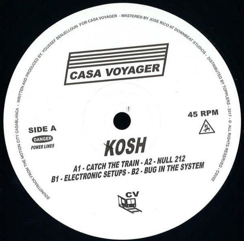 Kosh - Null 212 - Artists Kosh Genre Electro, Reissue Release Date 1 Jan 2023 Cat No. CSV02 Format 12" Vinyl - Casa Voyager - Casa Voyager - Casa Voyager - Casa Voyager - Vinyl Record