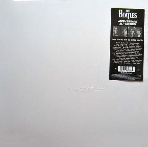 The Beatles - White Album - Artists The Beatles Genre Prog Rock, Rock & Roll, Psychedelic, Reissue Release Date 1 Jan 2018 Cat No. 6769686 Format 2 x 12" 180g Vinyl, Gatefold, Half Speed Master, Anniversary Edition, Embossed - Apple Records - Apple Record - Vinyl Record