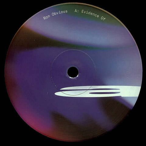 Ron Obvious - Evidence Of - Artists Ron Obvious Genre Deep House Release Date 1 Jan 2019 Cat No. NGY01 Format 12" Vinyl - Vinyl Record