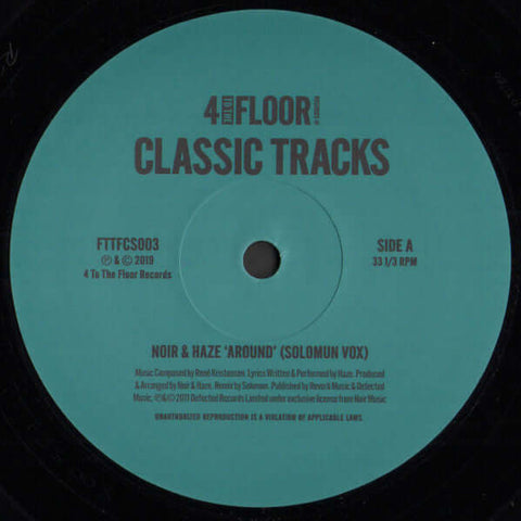 Various - Classics Volume 2 - Artists Noir & Haze / Chicken Lips Style Deep House Release Date 5 Apr 2024 Cat No. FTTFCS003 Format 12" Vinyl - 4 To The Floor - 4 To The Floor - 4 To The Floor - 4 To The Floor - Vinyl Record