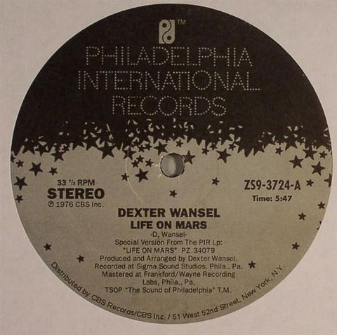 Dexter Wansel - Vida en Marte / El dolor más dulce - Vinyl Record