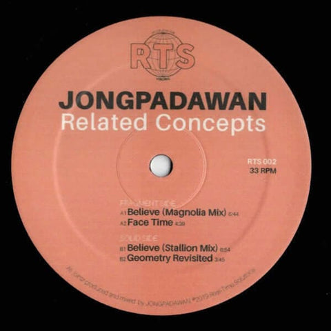 JONGPADAWAN ‎- Related Concepts - Artists JONGPADAWAN Genre UK Garage, Breaks, Bass Release Date 1 Jan 2019 Cat No. 12" Vinyl Format RTS002 - Real-Time Solutions - Real-Time Solutions - Real-Time Solutions - Real-Time Solutions - Vinyl Record