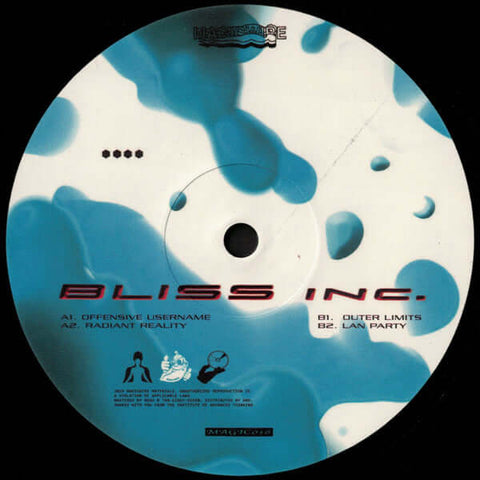 Bliss Inc. - Radiant Reality - Artists Bliss Inc. Genre Trance, Downtempo, Progressive House Release Date 28 Nov 2019 Cat No. MAGIC018 Format 12" Vinyl - Magicwire - Vinyl Record