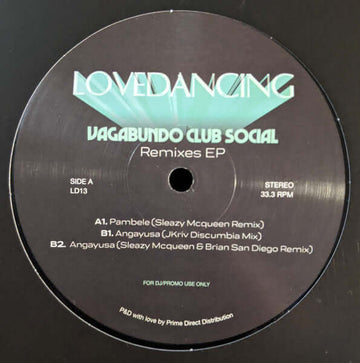 Vagabundo Club Social - Pambele Remixes - Artists Vagabundo Club Social Genre Disco House Release Date 1 Jan 2020 Cat No. LD13 Format 12