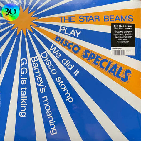 The Star Beams - Play Disco Specials - Artists The Star Beams Genre Disco Release Date 1 Jan 2020 Cat No. MRBLP218 Format 12" Vinyl - Mr Bongo - Mr Bongo - Mr Bongo - Mr Bongo - Vinyl Record