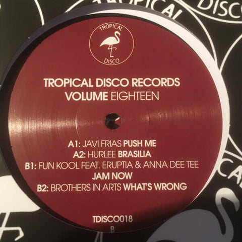 Various - Tropical Disco Records Vol 18 - Artists Tropical Disco Records Genre Disco House Release Date 1 Jan 2020 Cat No. TDISCO018 Format 12" Vinyl - Tropical Disco Records - Tropical Disco Records - Tropical Disco Records - Tropical Disco Records - Vinyl Record