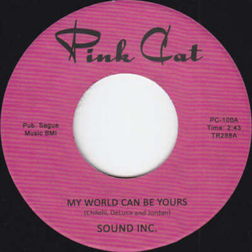 Sound Inc - My World Can Be Yours Artists Sound Inc Genre Garage Rock, Funk, Reissue Release Date 1 Jan 2021 Cat No. TR288 Format 7