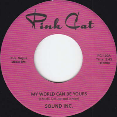 Sound Inc - My World Can Be Yours - Artists Sound Inc Genre Garage Rock, Funk, Reissue Release Date 1 Jan 2021 Cat No. TR288 Format 7" Vinyl - Tramp Records - Tramp Records - Tramp Records - Tramp Records - Vinyl Record