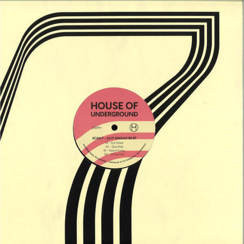 Scan 7 ‎- As It Should Be - Artists Scan 7 Genre Deep House Release Date 1 Jan 2021 Cat No. HOU 002 Format 12" Vinyl - House Of Underground - House Of Underground - House Of Underground - House Of Underground - Vinyl Record