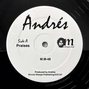 Andres - Praises - Artists Andres Genre Deep House Release Date 1 Jan 2021 Cat No. M.M48 Format 12