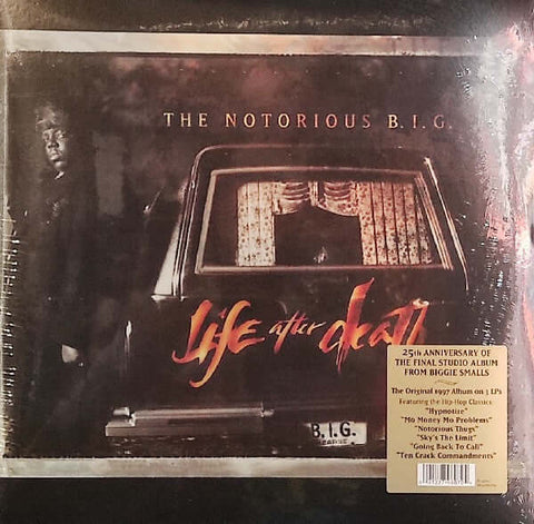 The Notorious BIG - Life After Death - Artists The Notorious BIG Genre Hip-Hop, Reissue Release Date 1 Jan 2022 Cat No. R1 541302 Format 3 x 12" Vinyl - Bad Boy Entertainment - Bad Boy Entertainment - Bad Boy Entertainment - Bad Boy Entertainment - Vinyl Record