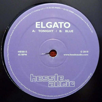 Elgato - Tonight - Artists Elgato Genre Post-Dubstep Release Date 1 Jan 2010 Cat No. HES015 Format 12