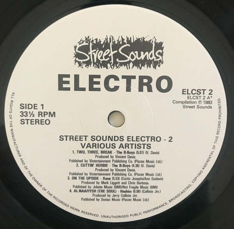 Various - Street Sounds Electro 2 - Artists Various Genre Electro, Hip-Hop Release Date 1 Jan 1983 Cat No. ELCST 2 Format 12" Vinyl, Mixed - Street Sounds - Street Sounds - Street Sounds - Street Sounds - Vinyl Record