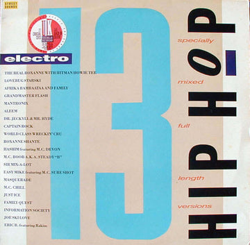 Various - Street Sounds Hip Hop Electro 13 - Artists Various Genre Electro, Hip-Hop Release Date 18 Aug 1986 Cat No. ELCST 13 Format 12