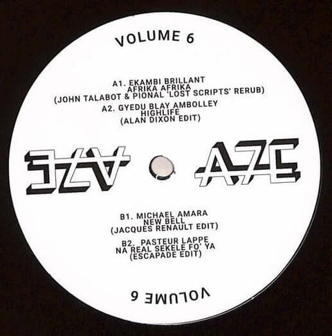 Various - A7 Edits Volume 6 - Artists Various Genre African, Afrobeat, Disco, House Release Date 1 Jan 2023 Cat No. A7E006 Format 12" Vinyl - A7 Edits - A7 Edits - A7 Edits - A7 Edits - Vinyl Record