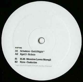 Various - Get It Right - Artists Various Genre Tech House Release Date 1 Jan 2011 Cat No. FOFVIN1 Format 12