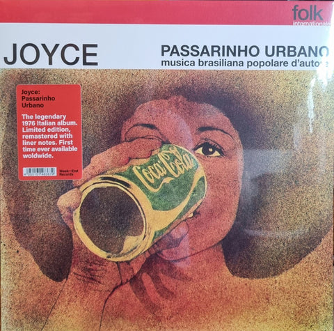 Joyce - Passarinho Urbano - Artists Joyce Style Bossa Nova, Samba, MPB Release Date 26 Apr 2024 Cat No. WE7 Format 12" Vinyl - Week-End Records - Week-End Records - Week-End Records - Week-End Records - Vinyl Record