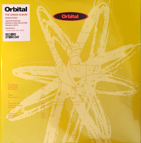 Orbital - Orbital (Record Store Day Edition) - Vinyl Record