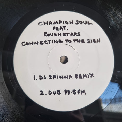 Champion Soul - Connecting To The Sign (DJ Spinna Remix) - Vinyl Record