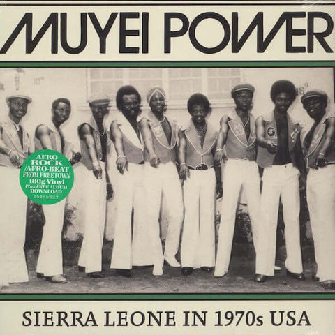 Muyei Power - Sierra Leone In 1970s USA - Artists Muyei Power Genre Afrobeat, Funk, Psychedelic Release Date 1 Jan 2014 Cat No. SNDWLP062 Format 12" Vinyl - Soundway Records - Soundway Records - Soundway Records - Soundway Records - Vinyl Record