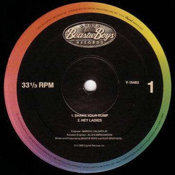 Beastie Boys - Love American Style - Artists Beastie Boys Genre Hip-Hop, Rap Release Date 5 Jul 1989 Cat No. V-15483 Format 12