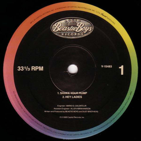 Beastie Boys - Love American Style - Artists Beastie Boys Genre Hip-Hop, Rap Release Date 5 Jul 1989 Cat No. V-15483 Format 12" Vinyl - Capitol Records - Capitol Records - Capitol Records - Capitol Records - Vinyl Record