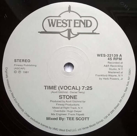 Stone - Time - Vinyl Record
