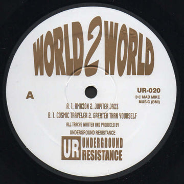Underground Resistance - World 2 World - Artists Underground Resistance Genre Techno, Future Jazz Release Date 1 Jan 2016 Cat No. UR-020 Format 12