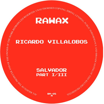 Ricardo Villalobos - Salvador (Part 1 of 3) Vinly Record