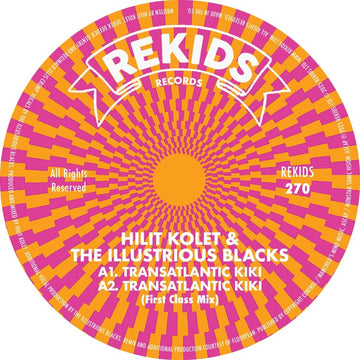 Hilit Kolet & The Illustrious Blacks - Transatlantic Kiki Vinly Record
