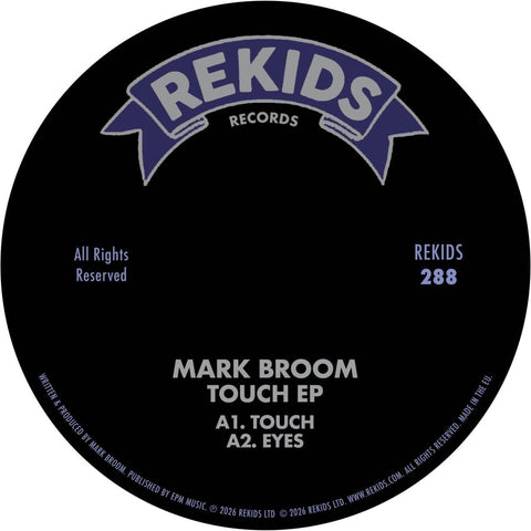 Mark Broom - Touch EP 1 - Vinyl Record