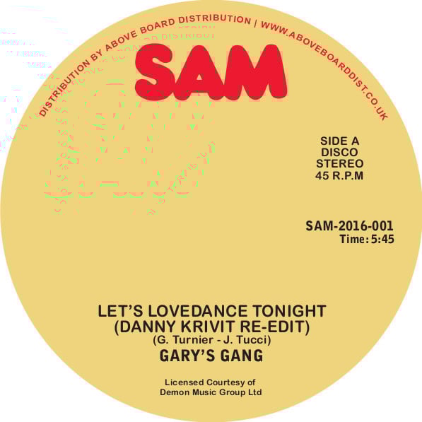 Gary's Gang - Let's Lovedance Tonight - Danny Krivit Re-edit