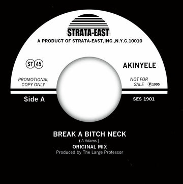 Akinyele - Break a Bitch Neck Vinly Record