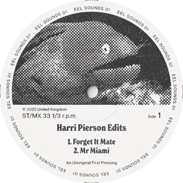 Harri Pierson Edits - Eel Sounds 01 Vinly Record