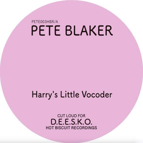 Peter Blaker - Harry's Little Vocoder - Vinyl Record