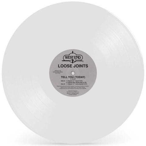 Loose Joints - Tell You (Today) - Artists Loose Joints Style Disco Release Date 1 Jan 2020 Cat No. WES5015WHITE Format 12" White Vinyl - West End Records - West End Records - West End Records - West End Records - Vinyl Record