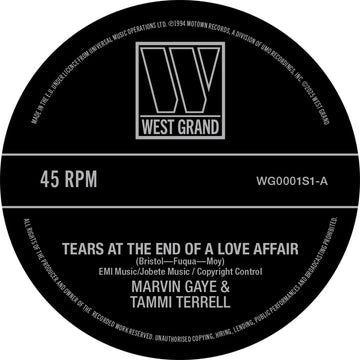 Marvin Gaye / Tammi Terrell / Kim Weston - Tears At The End Of A Love Affair / Just Too Much To Hope For Vinly Record