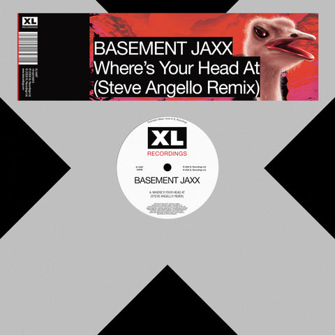Basement Jaxx - Where's Your Head At (Steve Angello remix) - Vinyl Record