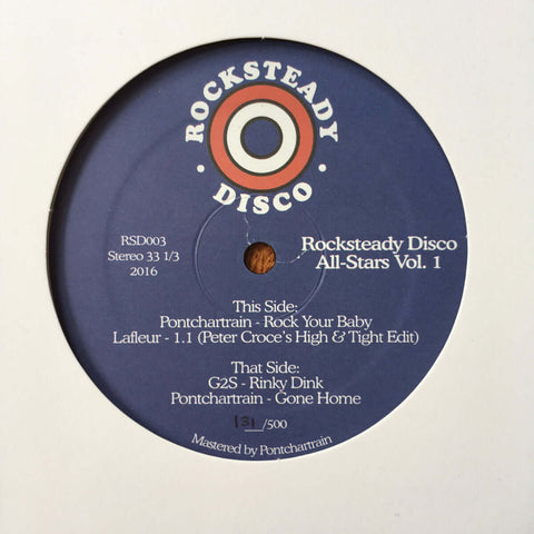 Various - Rocksteady Disco All-Stars Vol 1 - Artists Various Genre Disco, House, Edits Release Date 1 Jan 2016 Cat No. RSD003 Format 12" Vinyl - Rocksteady Disco - Rocksteady Disco - Rocksteady Disco - Rocksteady Disco - Vinyl Record