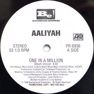 Aaliyah - One In A Million Vinyl Vinly Record