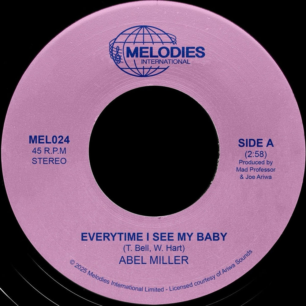 Abel Miller / Mad Professor - Everytime I See My Baby Vinyl
