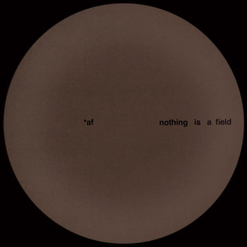 Adam Feingold - Nothing Is A Field (Ltd. 200 Copies) Vinyl Vinly Record