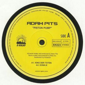Adam Pits - Piston Pump Vinyl Vinly Record