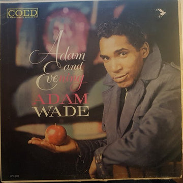 Adam Wade - Adam And Evening Vinyl Vinly Record