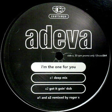 Adeva - I'm The One For You Vinyl Vinly Record